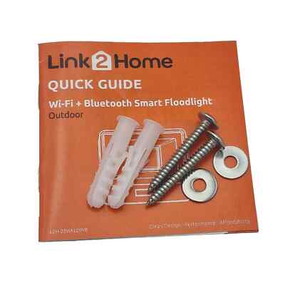 Link2Home Proiettore PIR Smart Light Da Parete - App Alexa Google - Foto 3