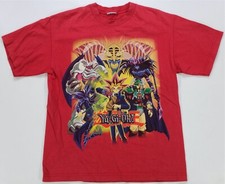 Rare Vintage YU-GI-OH Yami Yugi Dark Magician Exodia Forbidden One T Shirt 90s