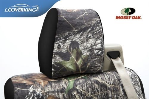 Coverking Custom Seat Covers Neosupreme Front Row - 2-Tone Mossy Oak Camo - Picture 7 of 7
