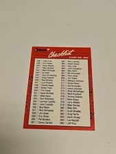 1990 DONRUSS #600 CHECKLIST BASEBALL