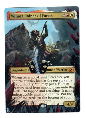 Winota Joiner of Forces Full Altered Art MTG Magic cEDH Commander Boros Legend | eBay Winota Joiner of Forces Full Altered Art MTG Magic cEDH Commander Boros Legend | eBay