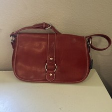 Charter Club Classics Red Leather Purse Made ...