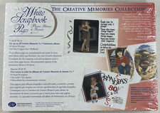Creative Memories 5x7 White Scrapbook Pages Refill RCM-5S 10 Sheets NOS Sealed