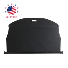 Retractable Cargo Cover Security Shade Black For 2015-18 Hyundai Santa Fe Sport
