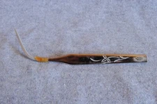 artcraft vintage eyeglass aluminum temple brown 5-1/4