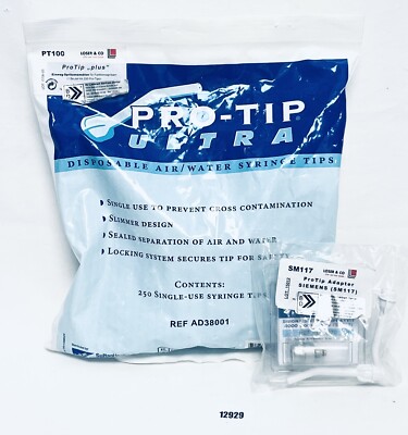 Pro Tip Adapter Sirona SM117 Sprayvit 4000 Adapter + 250 Ansätze Loser NEU