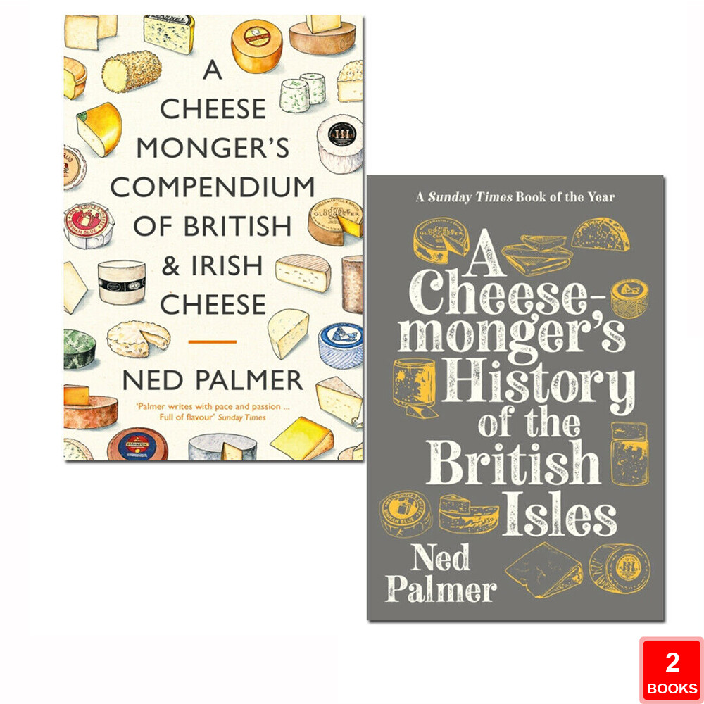 Ned Palmer 2 Books Collection Set Cheesemonger's History of British Isles NEW