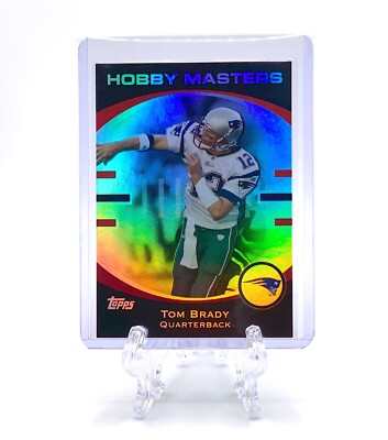 TOM BRADY 2007 Topps Hobby Masters #HM-TB INSERT SUPER CLEAN CARD ICONIC