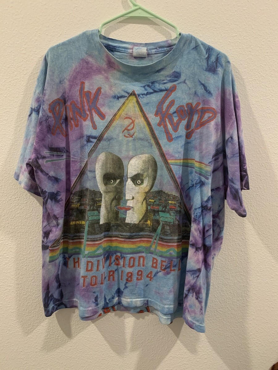 PINK FLOYD DIVISION BELL TOURタイダイTシャツ Pink Floyd 1994 the Division Bell Tour Tie Dye Vintage T