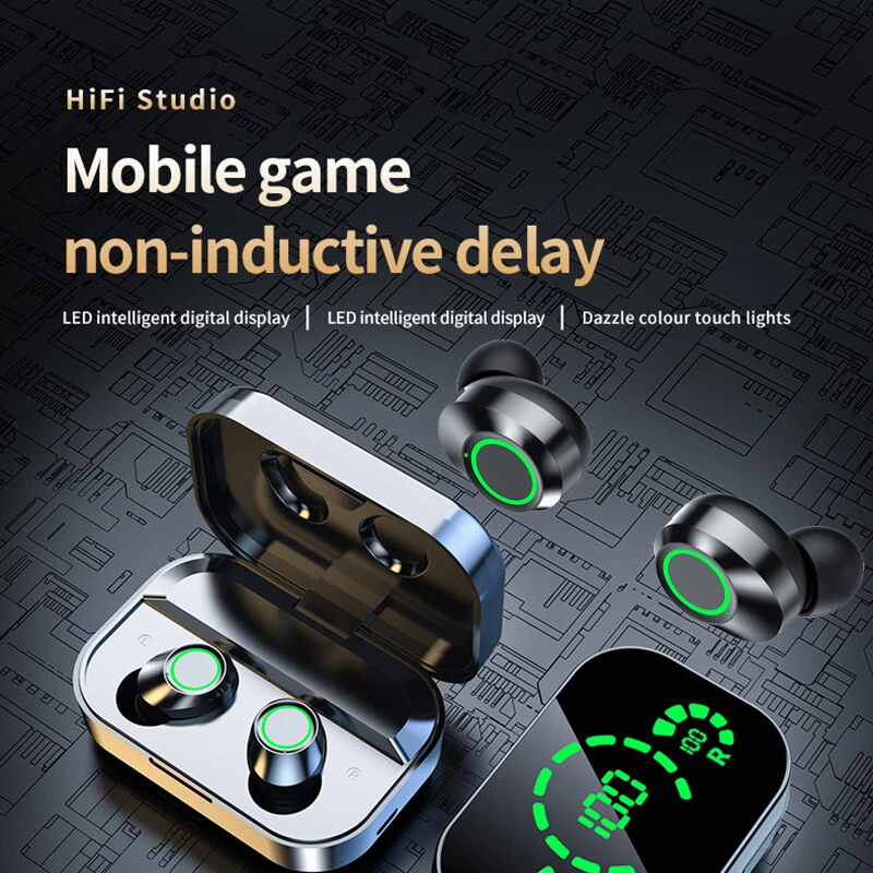 TWS Wireless Earbuds Bluetooth 5.3 Waterproof Headset Headphones With Power Bank - Image 4 of 4