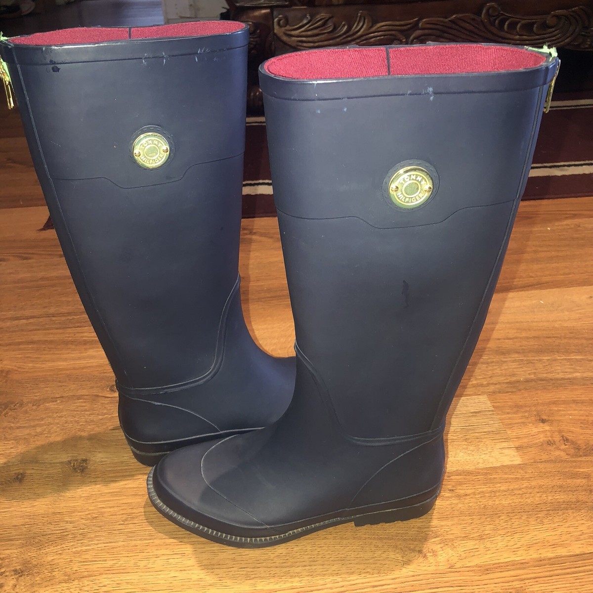 Tommy Hilfiger Rain Boots Size 7 (NEW) Tommy Hilfiger Karissa Rain Boot - Free Shipping | DSW main image 3