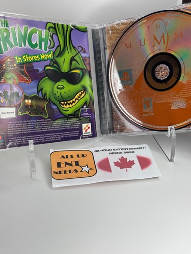 The Mummy (Sony PlayStation 1 PS1 2000) PS1 VG CIB Complete - Picture 3 of 3