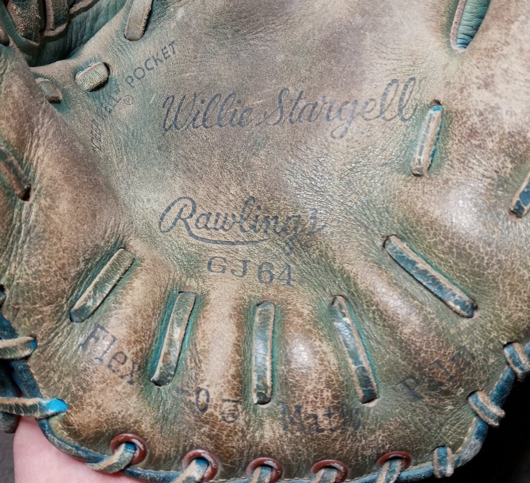 RAWLINGS XPG-6 Willie Stargell 1976年製 Play OK Antiques - Gloves and Mitts - 1970's Rawlings XPG6 Willie