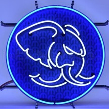 Hellephant Engine Neon Sign - Challenger - Charger - Mopar - Hemi 426 - 1000 Hp