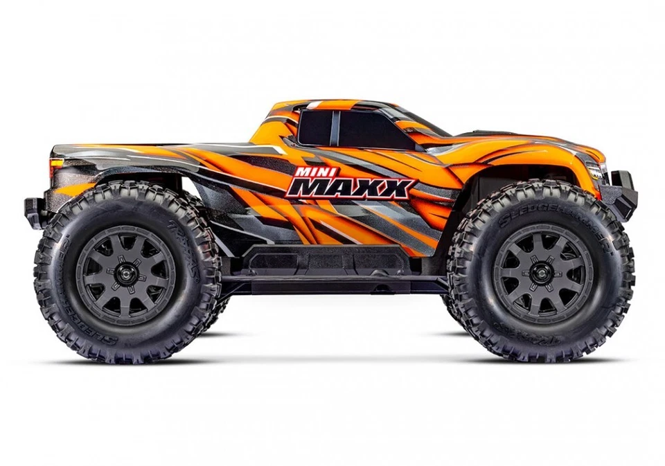 TRAXXAS # TRX107154-1 MINI MAXX 4WD orange +2X 3500 mAh Lipo Akku + ID-Ladegerät - Bild 4 von 4