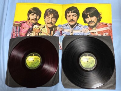 LP/GF Beatles Sgt Peppers Lonely Hearts Club Band（-red Vinyl AP8163 APPLE Japan /00400 THE BEATLES SGT PEPPER'S LONELY HEARTS CLUB BAND RED VINYL