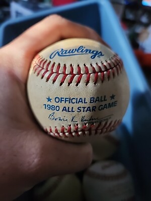 Vintage Rawlings 🌟Official Ball🌟 Baseball 1980 All-star Game | eBay