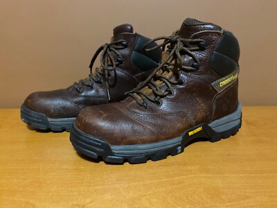 Wolverine Work Boots Mens 10 EW CarbonMax Ankle Top Brown  display picture 1