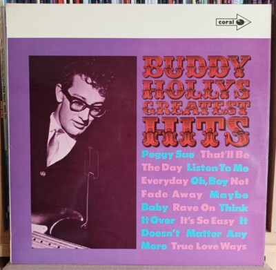 (20) Buddy Holly - Buddy Holly's Greatest Hits LP (mono)
