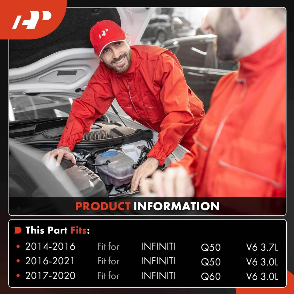 Compresor de aire acondicionado con embrague para INFINITI Q60 2017-2020 Q50 2014-2021 V6 3,0 L 3,7 L Foto 2 de 4