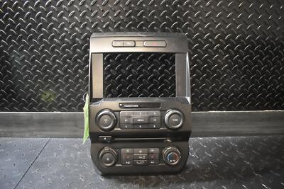 2015 Ford F150 Audio & Manual Temperature Control Panel & Trim FL3T18E243CDJ