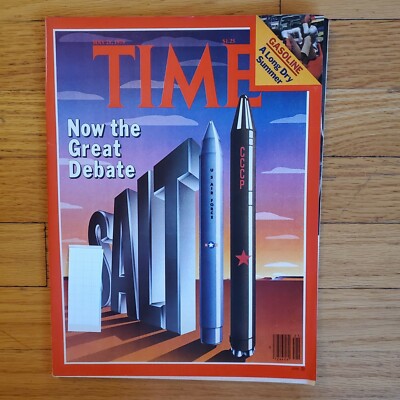 Time Magazine Great Debate SALT II Treaty United States Russia USSR May 21 1979
