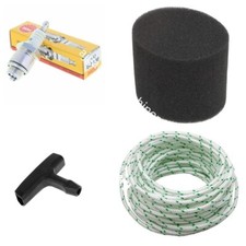 QUALCAST 35S, 43S, SUFFOLK PUNCH 14s 17s 20s AQ148 SERVICE KIT AIR FILTER NGK