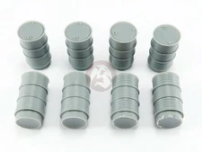 MP Originals 1/48 US 200 liter (55 gallon) Fuel Drums (2 types 8 barrels) A48001