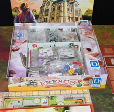 Fresco The Card & Dice Board Game - w/Upgraded Acrylic