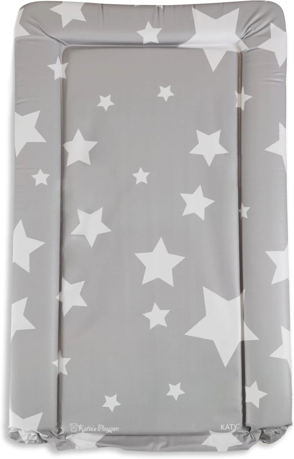 KATY Deluxe Baby Unisex Waterproof Changing Mat - Dark Grey With White Stars
Opens in a new window o