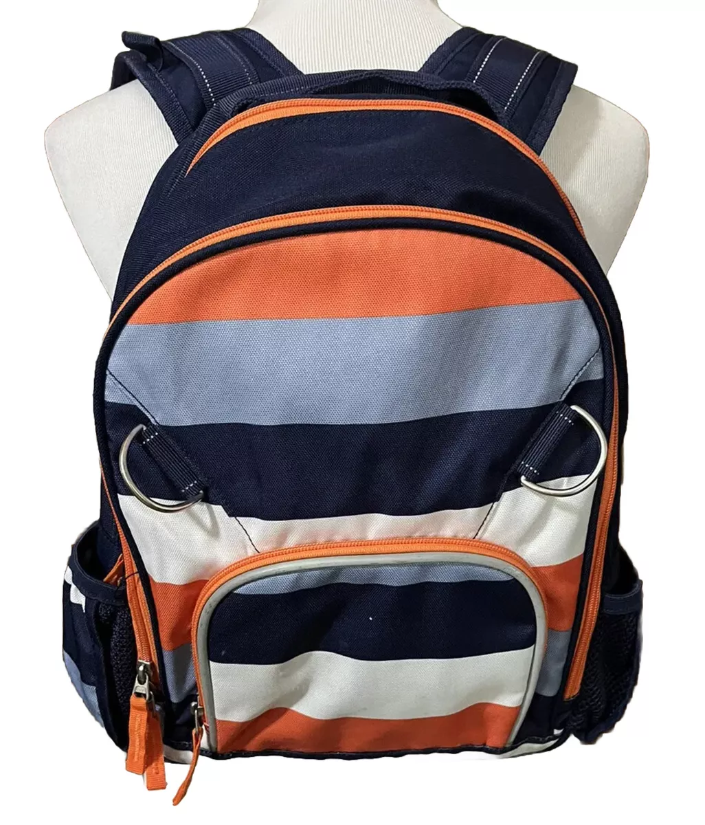 Pottery Barn for Kids Striped Backpack 14 X 11 Medium Size
