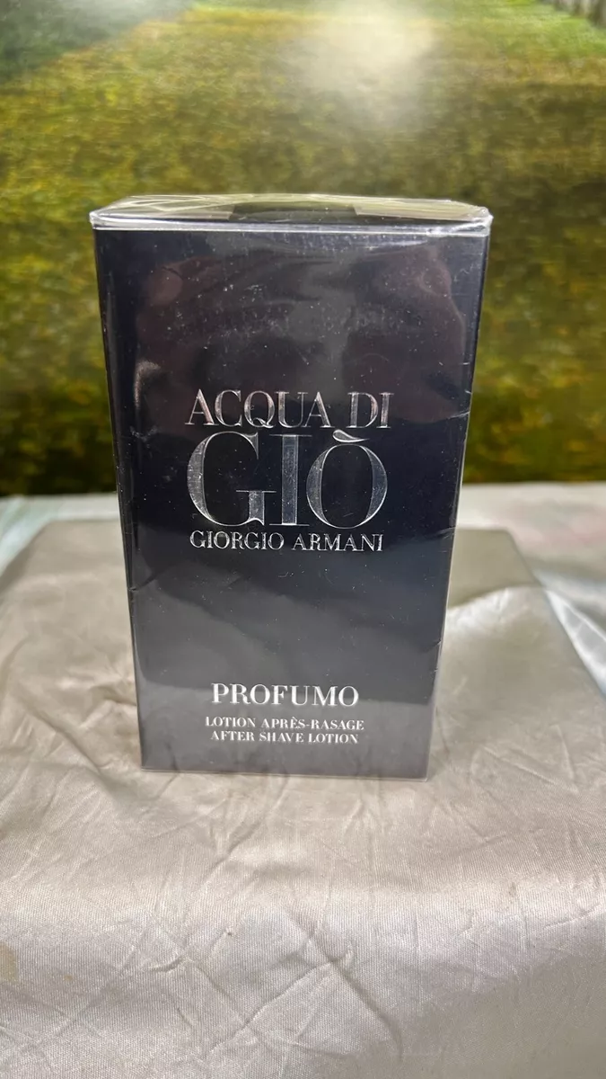 GIORGIO ARMANI ACQUA DI GIO PROFUMO AFTER SHAVE LOTION SEALED