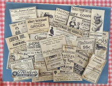 vintage marketplace ephemera junk journal supplies collage scrapbook paper stash