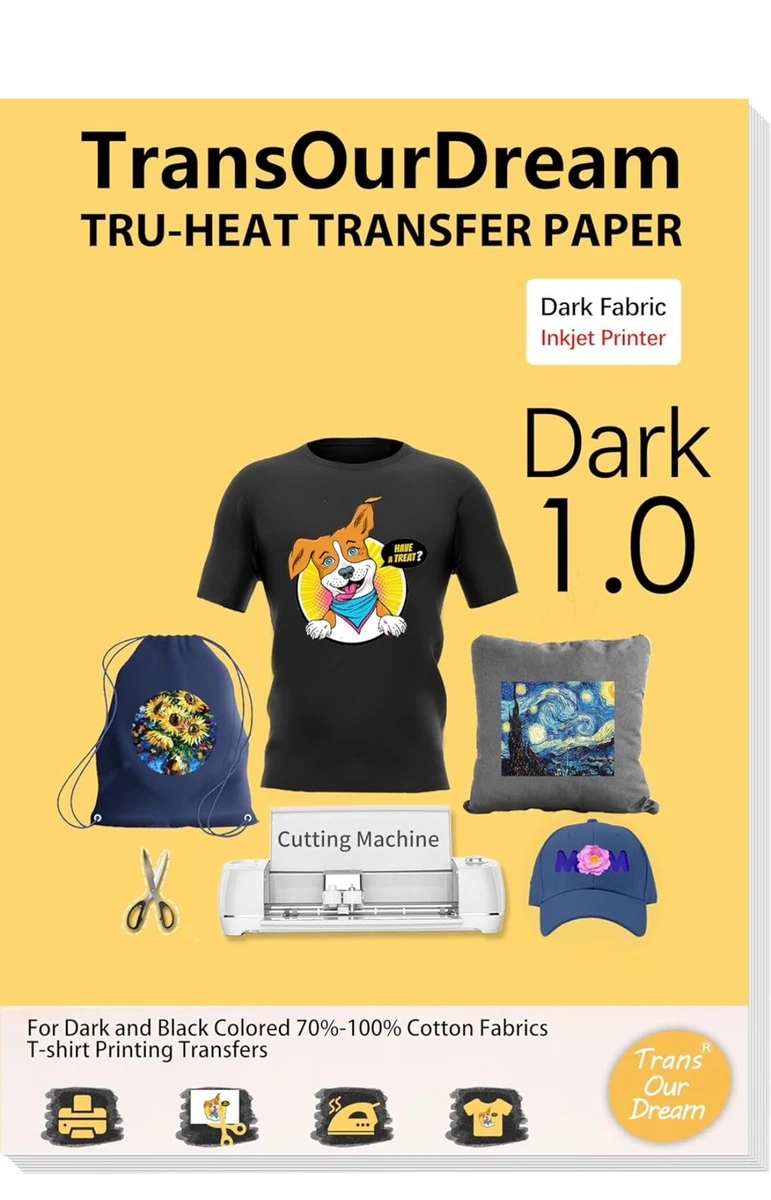 SUPERDANT 4 Calcomanías De Transferencia De Calor Con Diseño De