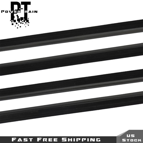 4PCS Window Moulding Trims Weatherstrip Seal Belt For Toyota Camry 2007 08 09-11 - Foto 15 di 15