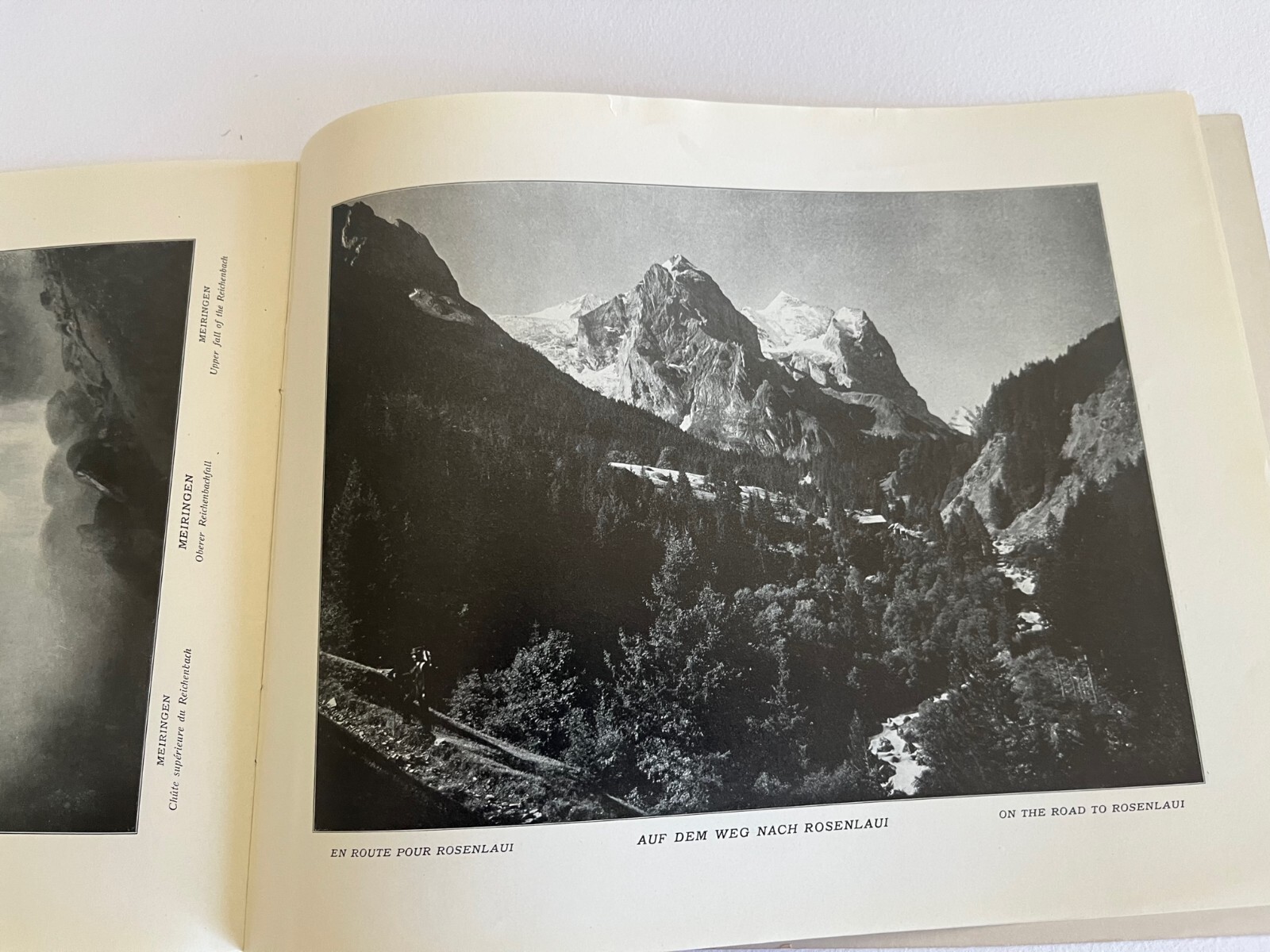 c. 1900 ~ MEIRINGEN ~ Souvenir-Album views SWISS ALPS Switerland antique travel