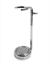 The Art of Shaving Edwin Jagger Edition Chrome Double Wire Razor Brush Stand