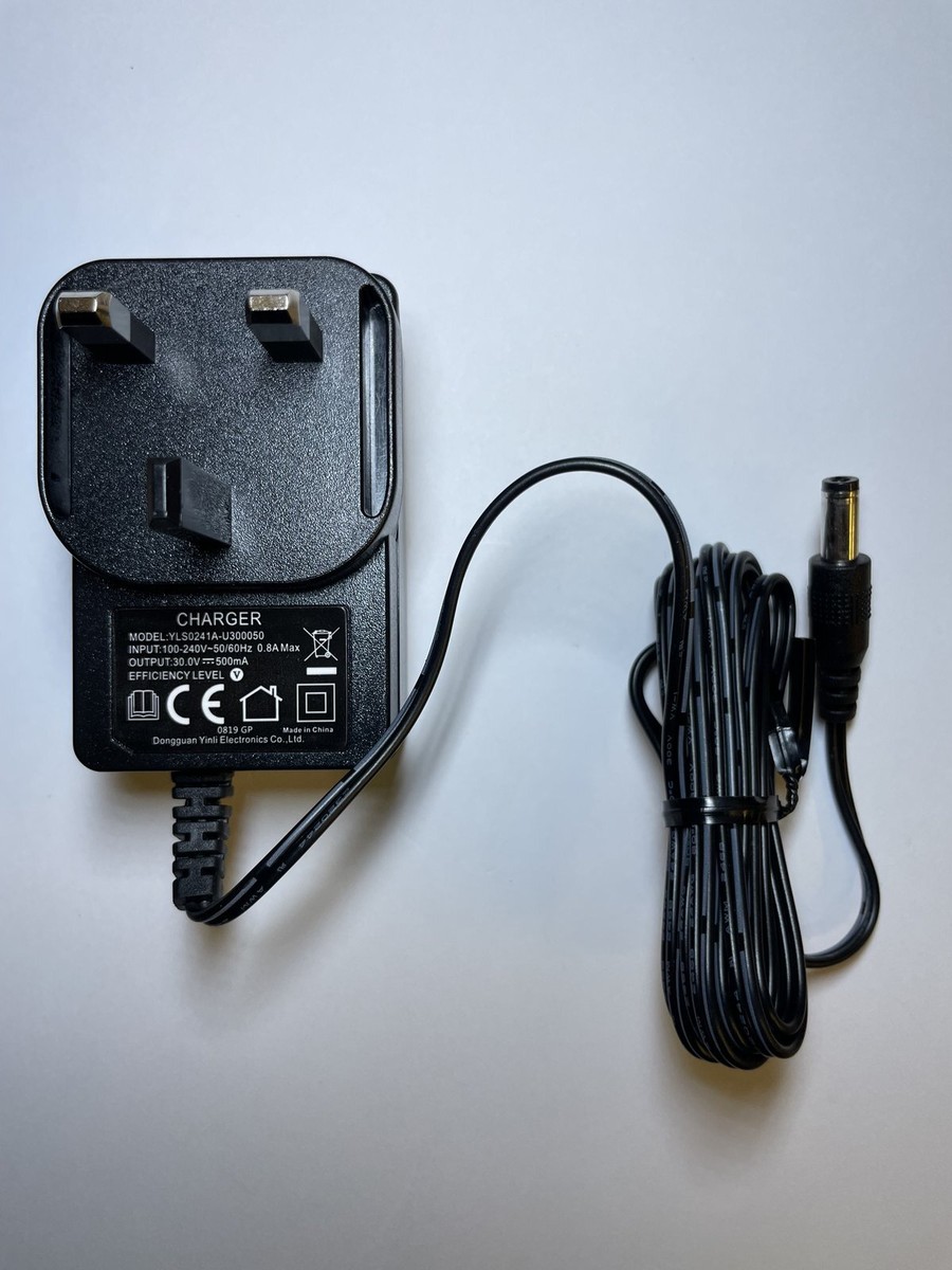 30V 500mA Charger for BOSCH BCH625KTGB/01 VCAS010V25 Athlet Vacuum