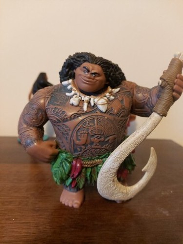 Disney MOANA Toy Action Figures X4 - Picture 3 of 7