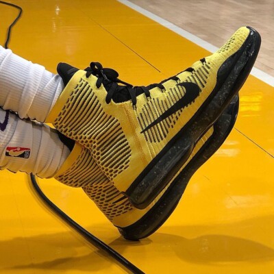 kobe 10 yellow and black
