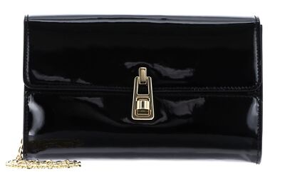 COCCINELLE Magie 2Nite Patent Clutch Clutch Umhängetasche Noir
