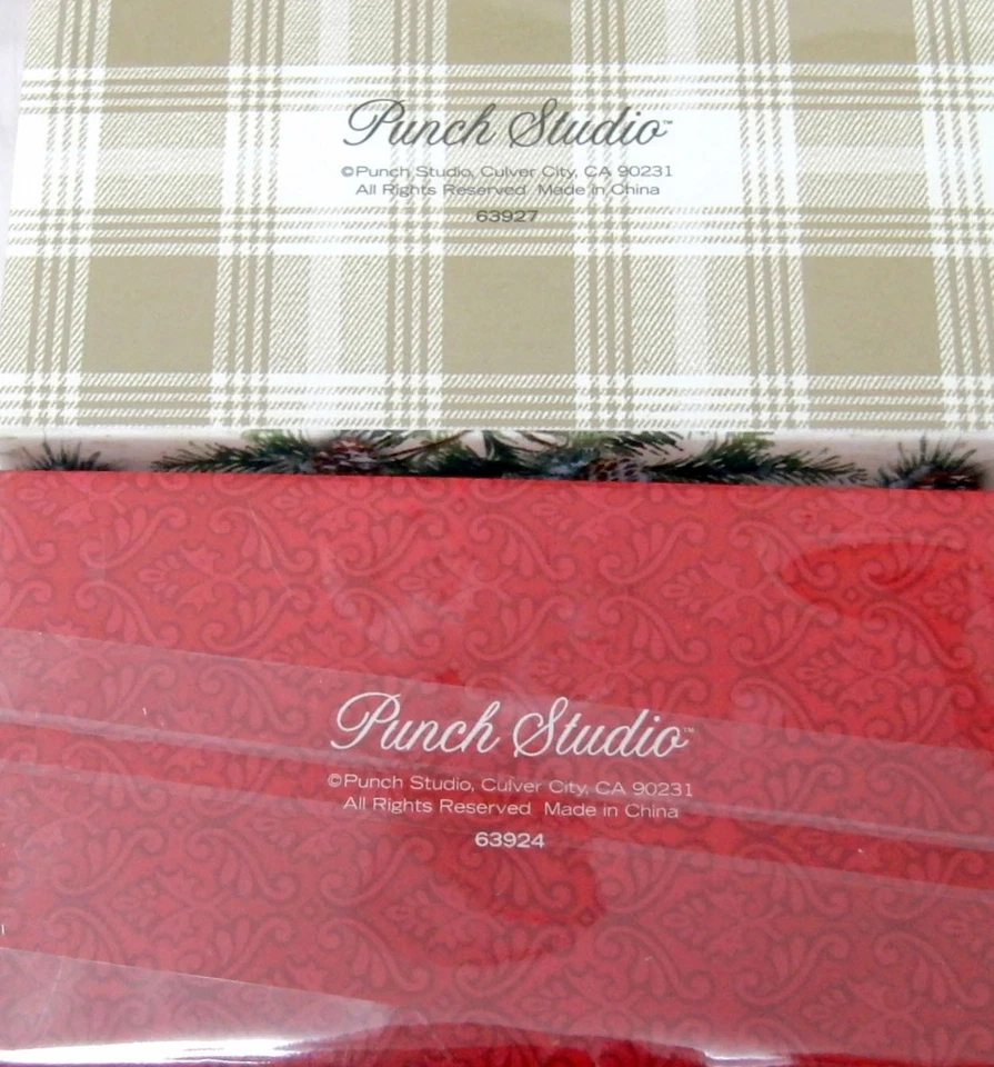 Punch Studio 2 Decorative Keepsake Gift Boxes Christmas Box 63926 Reindeer - Image 4 of 4