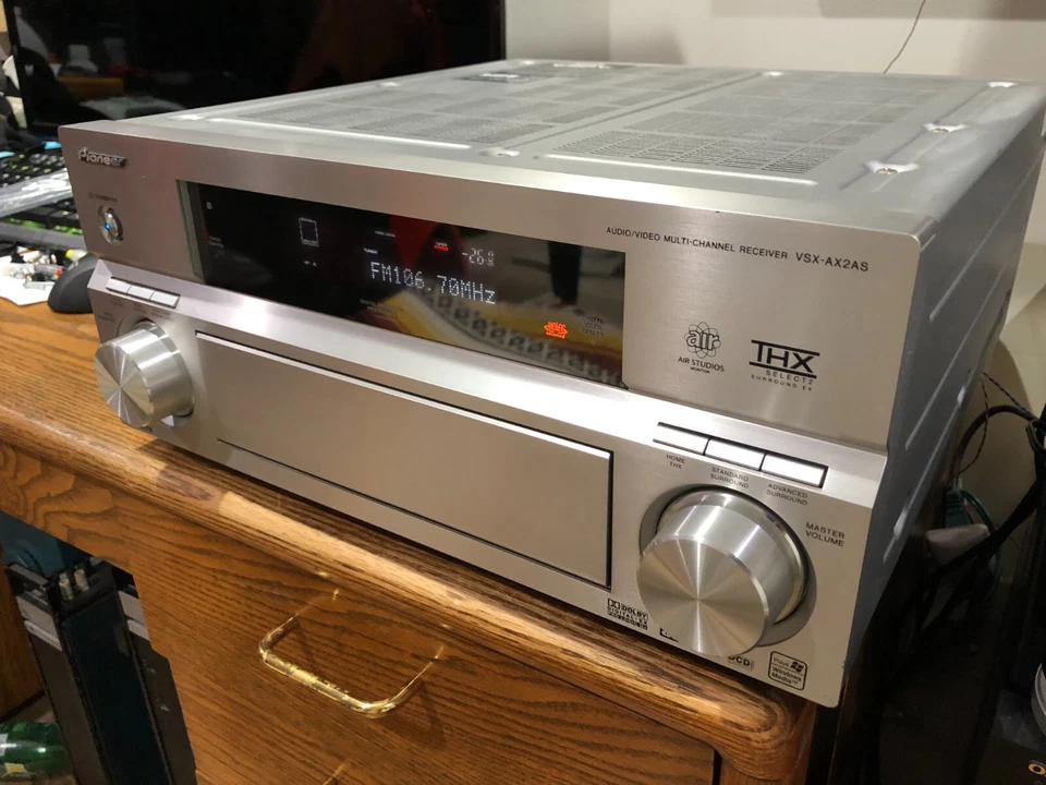 Pioneer VSX-AX2AS 170 Watt Per Channel Receiver, 1190 Watt Total at 6Ω Load - Image 4 of 4