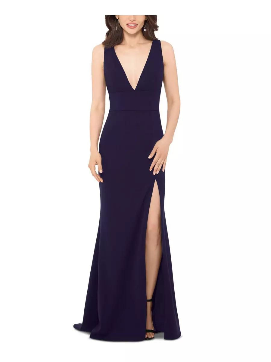 Kayla Gown in Deep Cobalt - Sachin & Babi