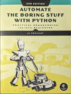 Automate the Boring Stuff with Python, 2nd Edition Practical Programming PB VG 