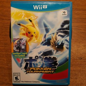 Pokkén Tournament (Wii U, 2016) (amiibo card included) | eBay