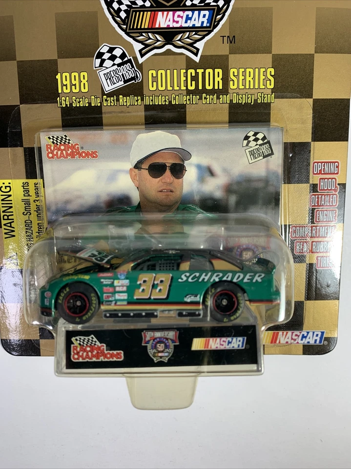 Racing Champions - 50th Anniversary - #33 Ken Schrader - 1/64 Pinnacle Collector - Image 2 of 4