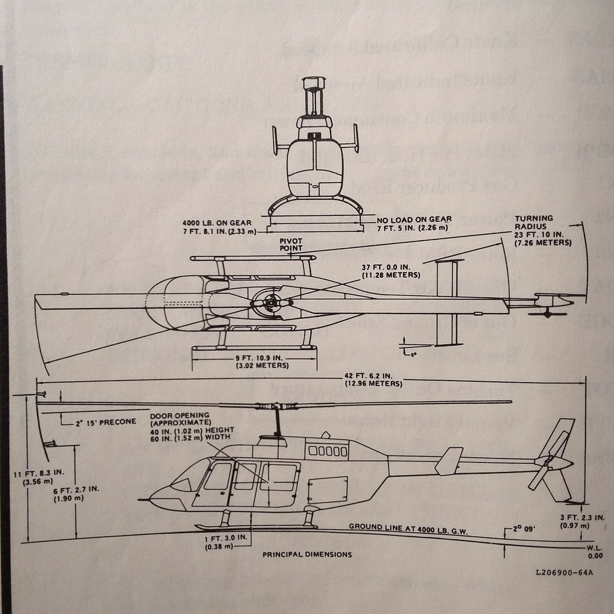 Bell 206L-1 Long Ranger II Pilot's Flight Manual | eBay