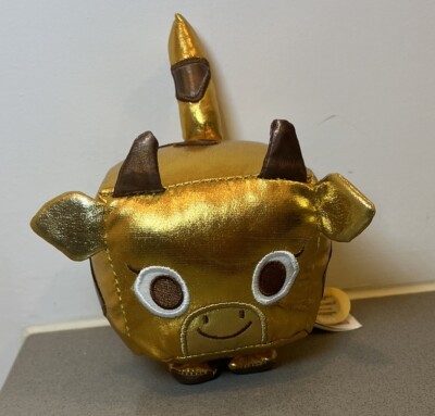 Pet Simulator X - Cow Gold / Mystery Treasure Plush - No Code - Free Aus Post!