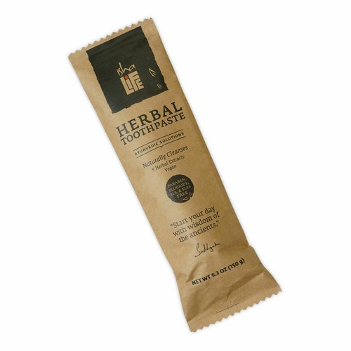 Herbal Toothpaste Isha Life -Paraben/Fluoride Free 150gm - Herbal & Naturally BD - Picture 3 of 3